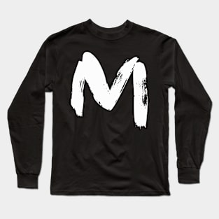 Letter M Long Sleeve T-Shirt